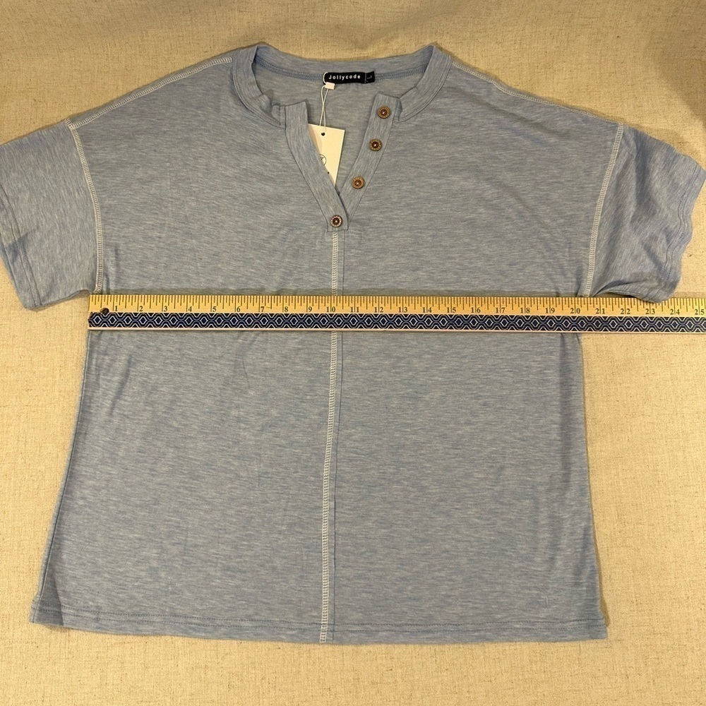 Jollycode V Neck T Shirt Large - Picture 5 of 8